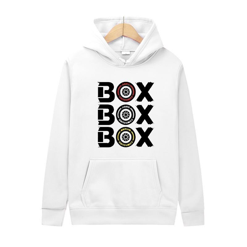 Fun BOX Print Autumn And Winter Fashion Men's And Women's Outdoor Sports Casual Men's Pullover