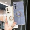 A9 A5 2020 роскошный модный чехол-держатель с покрытием для Oppo A54 A74 A16 A57 A53 A52 A54s A93 A17 4g 5g подставка силиконовая задняя крышка