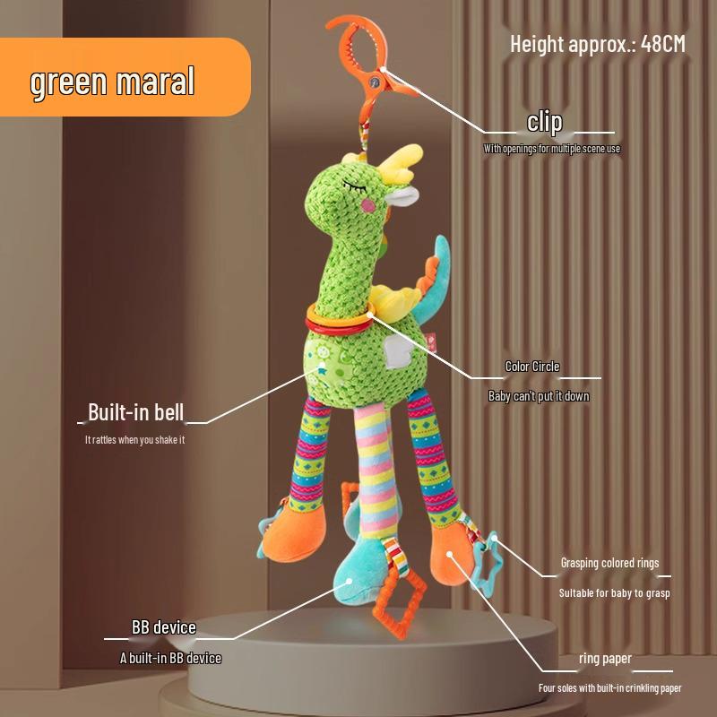 Подвесная погремушка-колокольчик для детской коляски и кроватки