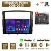 Android Carplay автомобильное радио для Mitsubishi Pajero 2006-2014 мультимедийный проигрыватель головное устройство стерео GPS навигация BT WIFI 4+64 ГБ