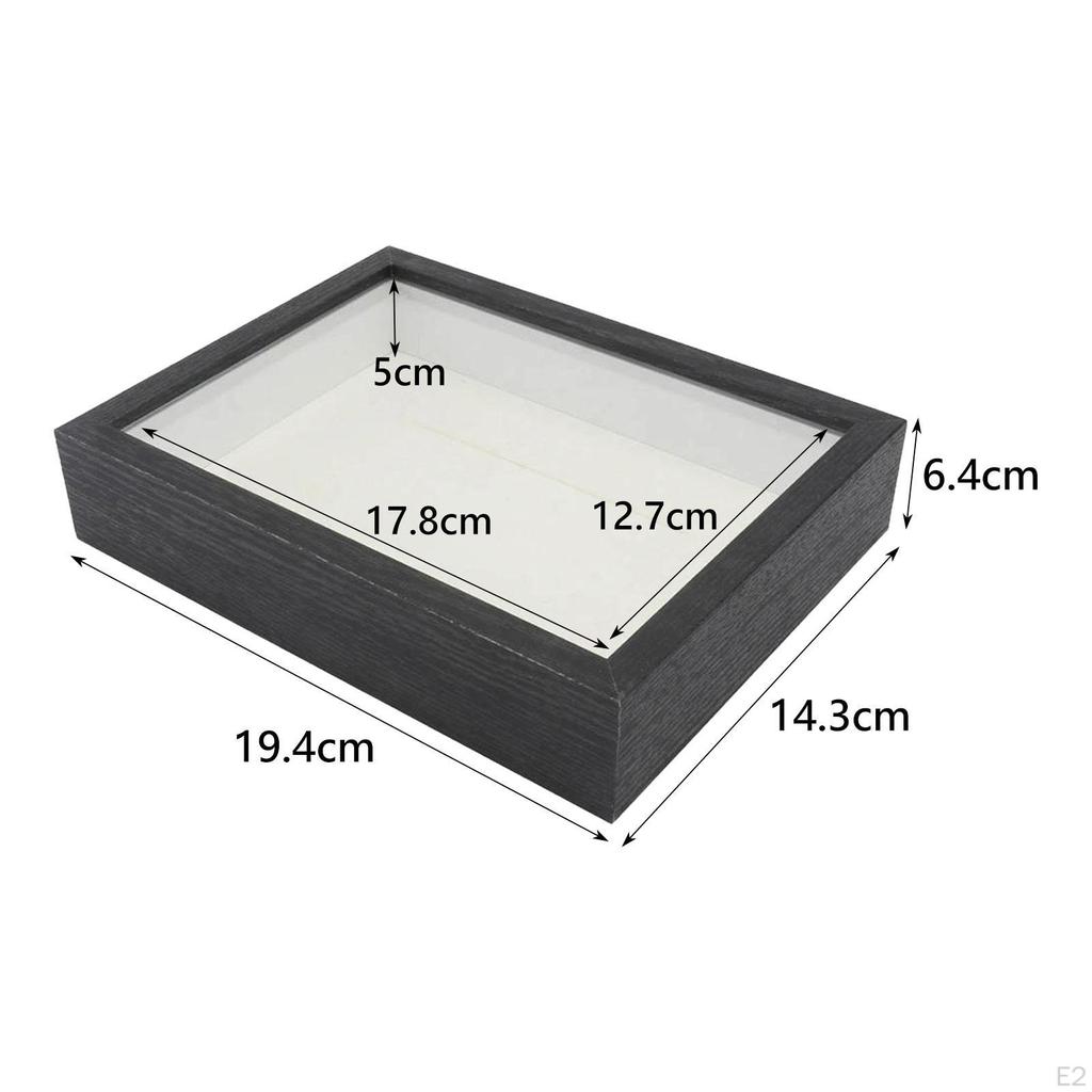 Рамка своими руками, витрина, внутренняя глубина 5 см, фоторамка для памятных вещей, произведения искусства,