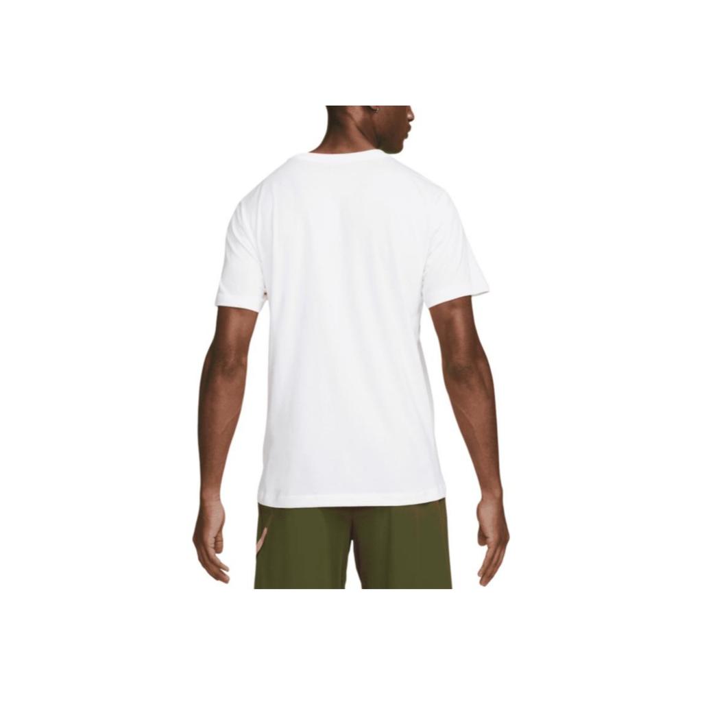 Nike Мужская тренировочная футболка Dri-FIT Sport Clash Белый DM6236-100