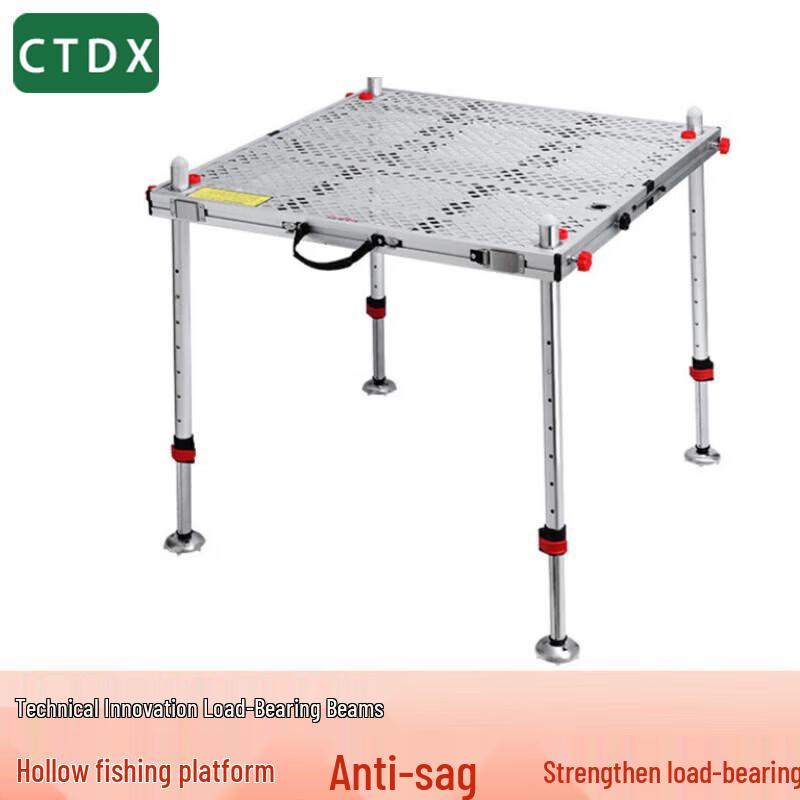 CTDX Ultralight Aluminum Alloy Foldable Fishing Platform