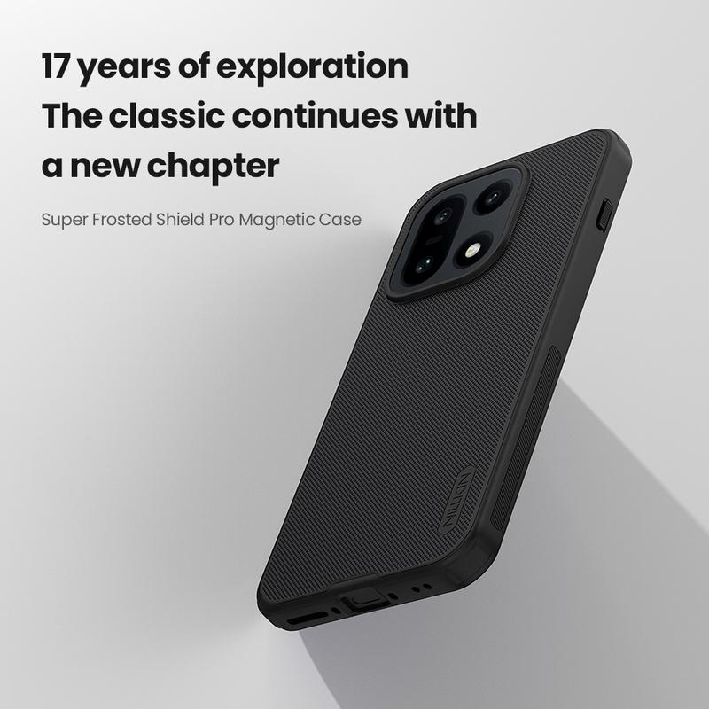 Чехол NILLKIN для Oneplus 15, плотно прилегающий, магнитный, суперматовый, высокое качество, защитный, матовая поликарбонатная крышка для Oneplus 15