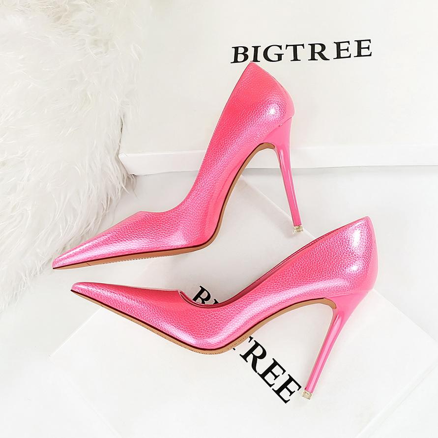 Женские банкетные туфли на высоком каблуке, на тонком каблуке, на сверхвысоком каблуке, с острым носком, с острым носком, с кристаллами, одинарные туфли