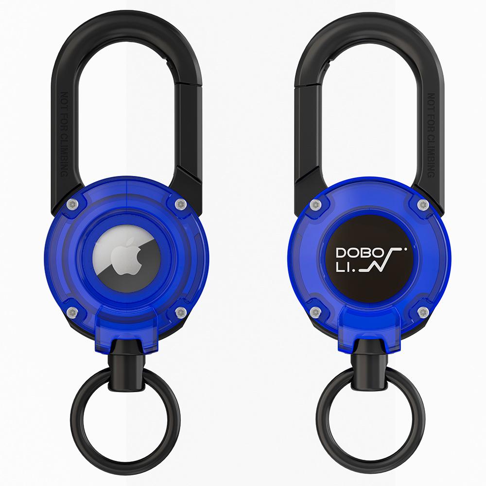 Logo Keychain for AirTag: Protective Anti-Loss Device Case & Key Ring