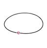 Hayata Favorite Phiten RAKUWA Necklace EXTREME Mirror Ball 45cm [Hina Product] (Light) Pink/Silver