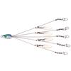 Рыболовные оснастки Umbrella Rigs 5-плечевые оснастки Набор с приманками Swimbait с 4 лепестками