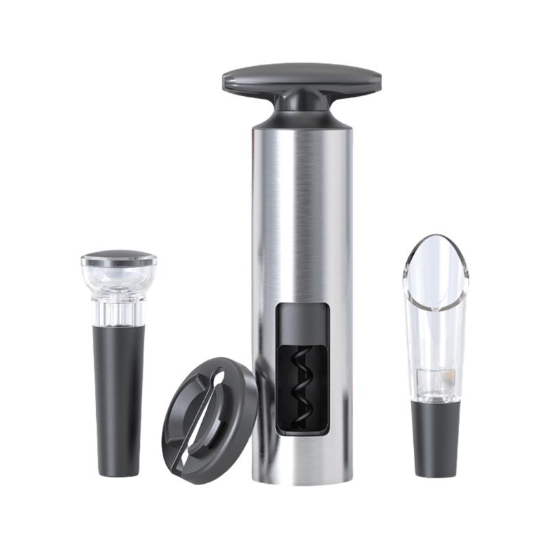 Ergonomic Designs Wine Opener With Spirals Drill For Easy Opening Of Various Wine Bottles At Homes Or Restaurants