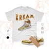 AJ 11 День Матери Kream Кроссовки, Графическая футболка в стиле стритвир, Унисекс Повседневная футболка, Футболка в тон кроссовкам и детская футболка, Bella Canvas