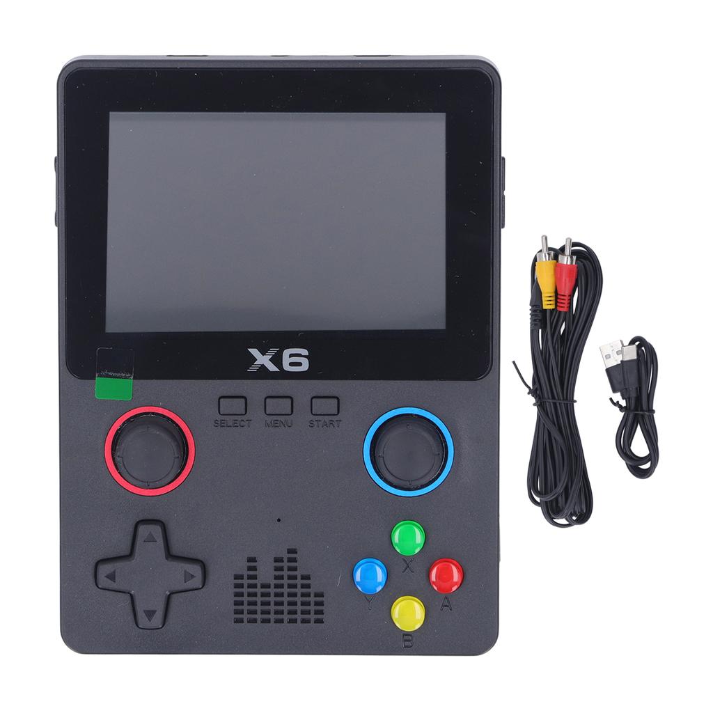 3.5inch Display Game Console HD Screen Joystick Retro Portable Handheld Game Console Black