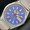 ЯПОНИЯ ВИНТАЖ SEIKO 5 АВТОМАТИЧЕСКИЕ 6309A МУЖСКИЕ ЧАСЫ С ЦИФЕРБЛАТОМ СИНЕГО ЦВЕТА a701413-5 R206b-a701413