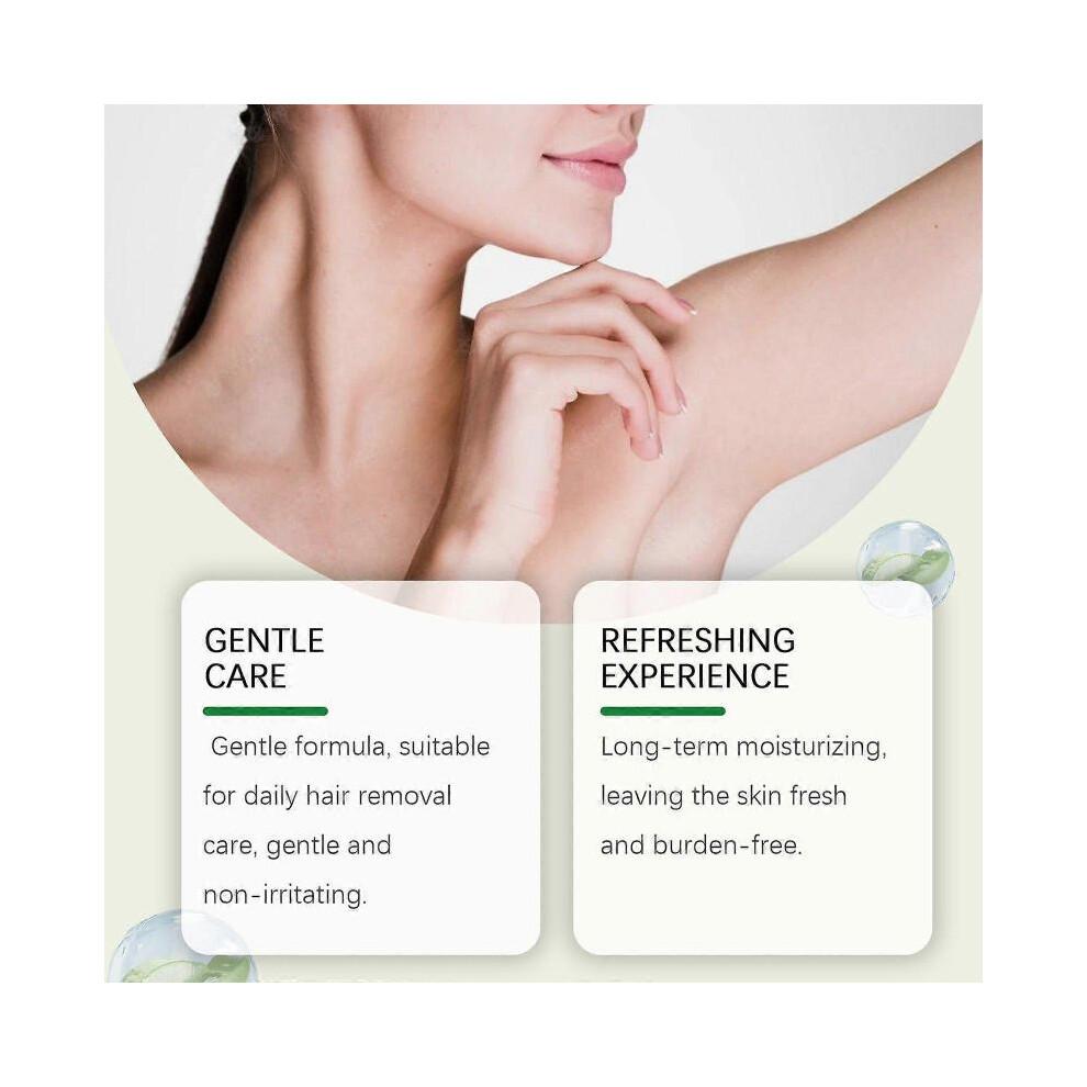 OceAura Aloe Vera Moisturizing and Hair Removal Cream Body Moisturizing and Smoothing Skin Gentle Hair Removal Cream