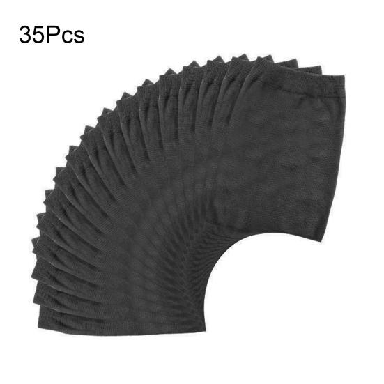 35 Pcs Pool Skimmer Socks Skimmer Baskets Fine Mesh Filter Net Debris Leaves Dog Hair Catcher for In-Ground Above Ground Pools Spas Hot Tubs