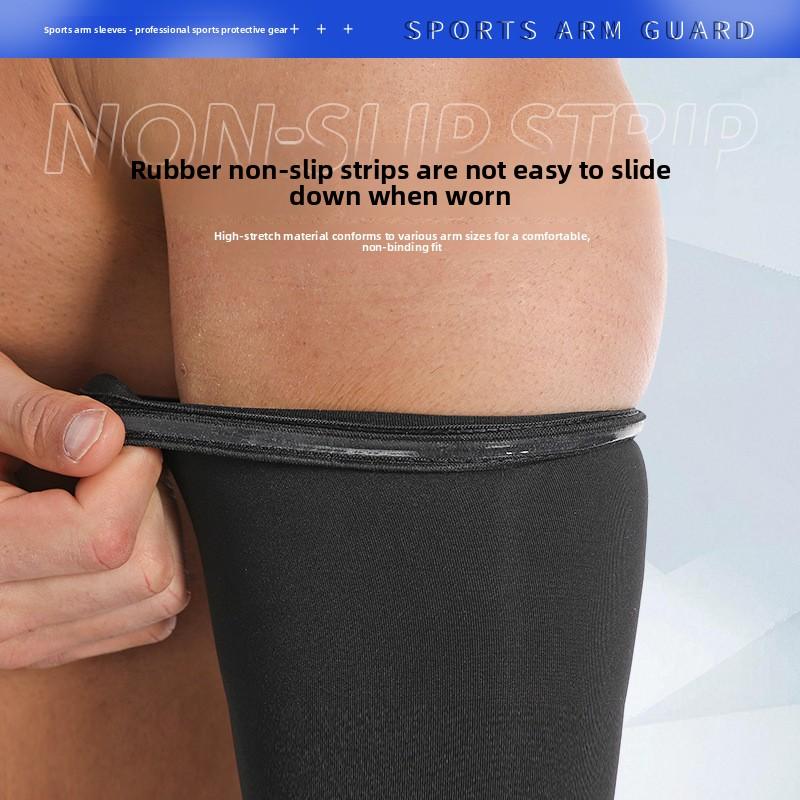Sunscreen Arm Sleeves for Basketball, Volleyball, Running, Cycling, Sports Protection Gear, Breathable and Elastic Fishing Ice Silk Sleeves