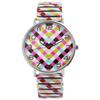 Montre - Donna Kelly EX0528 - Multicolore - Bracelet Extensible Acier Inox - Mouvement Quartz