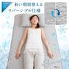 AQUA Summer Fitted Double Highly Lavender Nice 57050390 Sheet, Size, Cooling, Q-MAX 0.542, Reversible, Antibacterial, Deodorizing, Long-lasting,