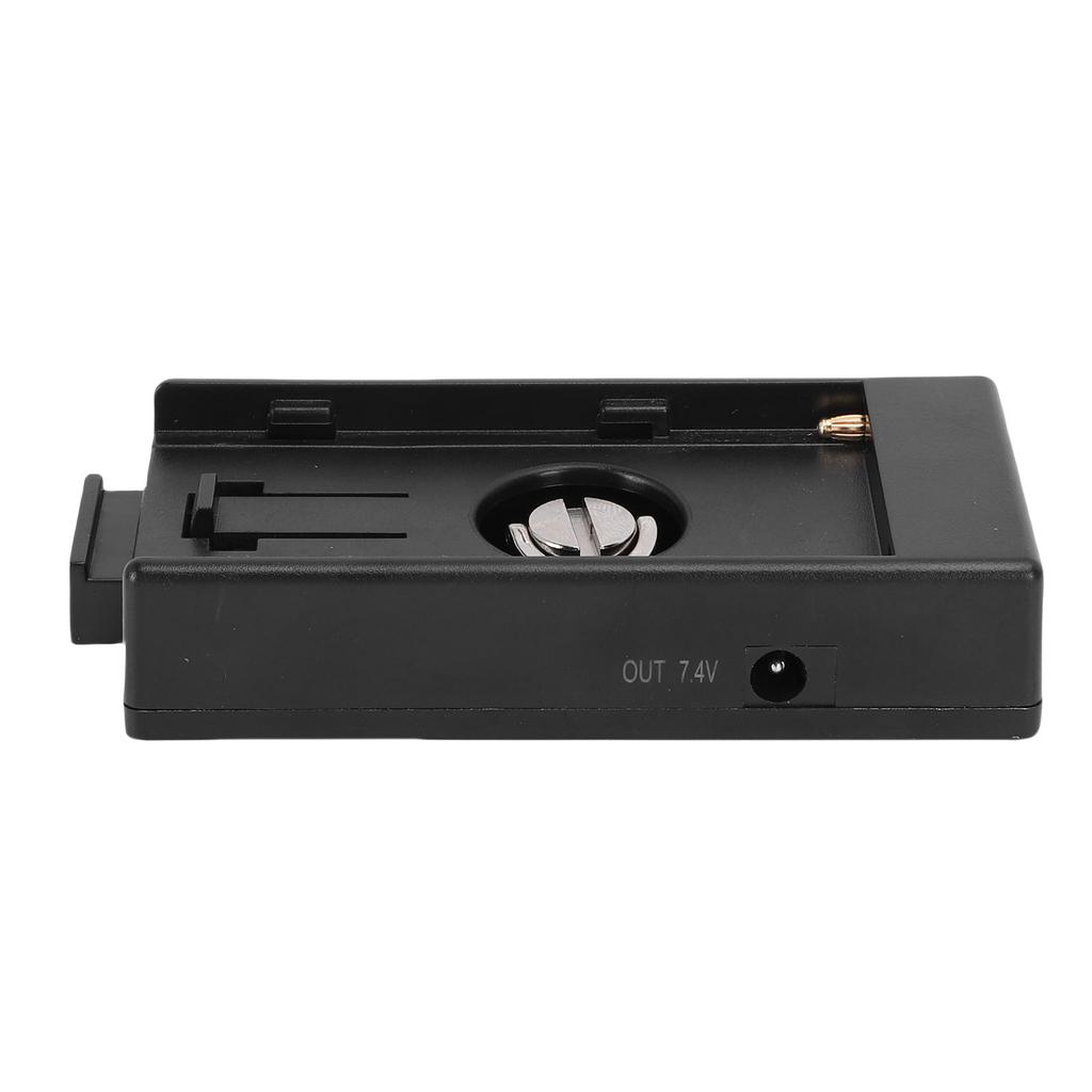 Пластина-адаптер для аккумулятора Подходит для аккумуляторов NP-F970 F960 F770 F570 F550 Зеркальная камера Двойной выход 1/4-дюймовое винтовое крепление