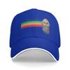 Ram Dass Be Here Now Rainbow Sun Baseball Cap Summer Men Adult  Design Trucker Hat Adjustable Fashion Outdoor Gym Baseball Caps