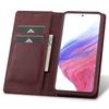 LC.IMEEKE For Samsung Galaxy A34 5G PU Leather Flip Folio Case RFID Blocking Wallet Stand Phone Cover