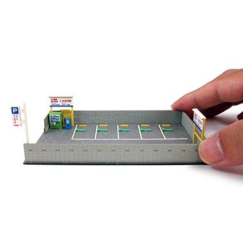 Sankei Nostalgic Diorama Series Парковка B Бумажная поделка 1/150 MP03-99