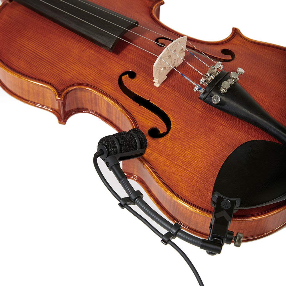 Беспроводной конденсаторный микрофон ATM350UcW для коллекционирования музыкальных инструментов Audio-Technica