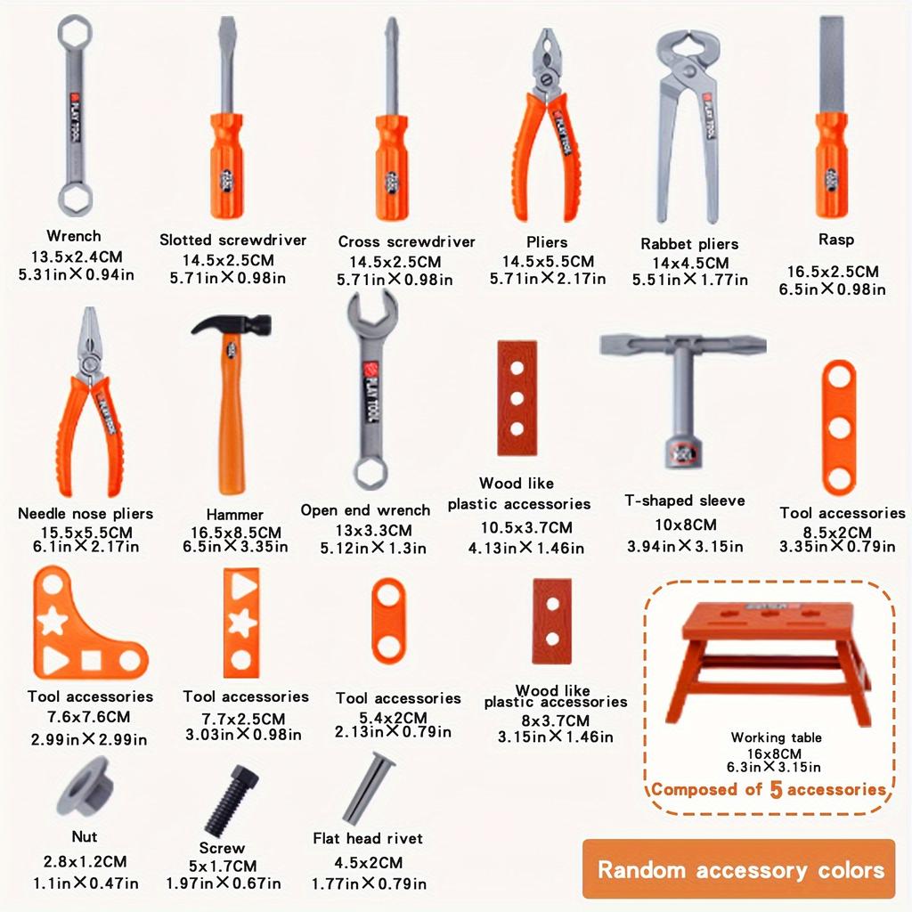 Repair Tools Children's Toys Boy Assembly Twisted Drill Screw Set Puzzle and Hands-On Disassembly and Assembly