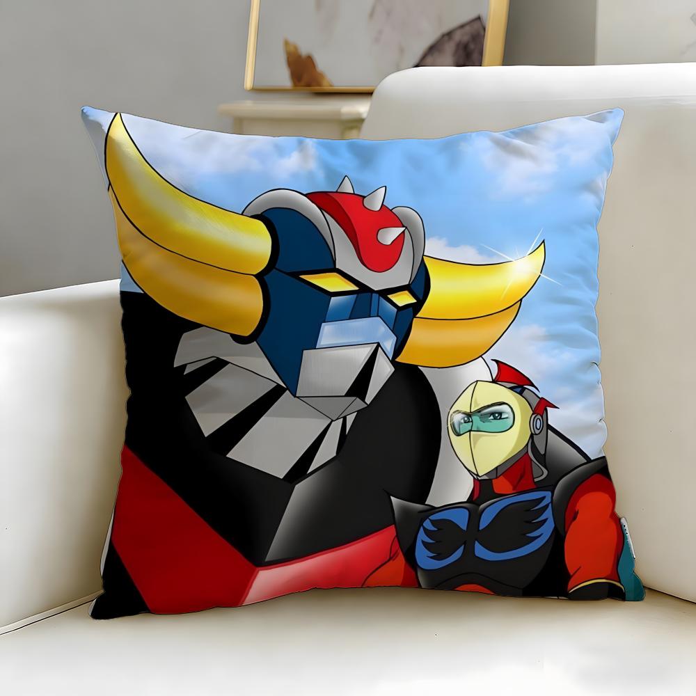 Классический меха-аниме UFO Robo Grendizer Наволочка Мягкая Легко стирающаяся Наволочка Универсальная для Дивана Кровати Путешествий и Офиса