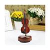 Violin music box, vintage rotatable base music box, classic realistic instrument, handmade model, birthday gift