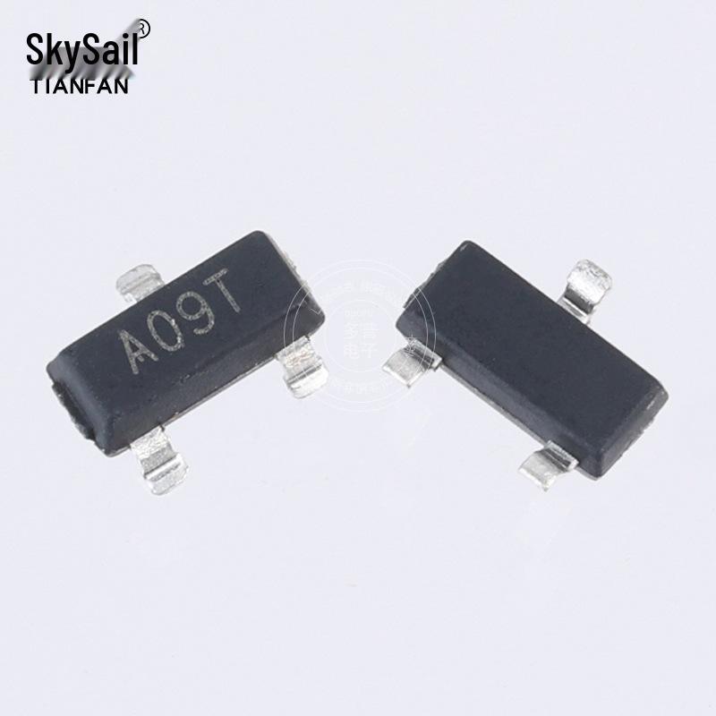 AO3400B SOT-23 N-канальный MOSFET, 2,3 А/2,8 А/3 А, Шелкография A09T