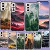 Чехол для телефона Лес в горах Для Samsung A17 A56 A36 A26 A16 A55 A35 A25 A15 A05S Galaxy A71 A51 A41 A31 A21S A70 A50 A40 A30 A20S