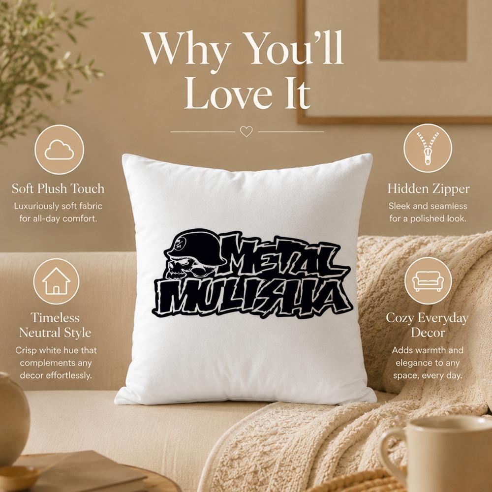 Модная Наволочка M-Metal MulishaS с Двусторонней Печатью Гипоаллергенная Защита от Пылевых Клещей