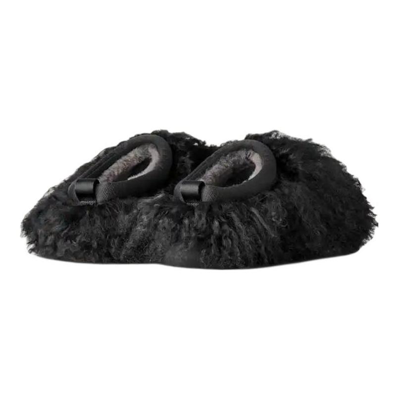 UGG Кроссовки женские Tazz Fluff Momma черные 1179371-BLK