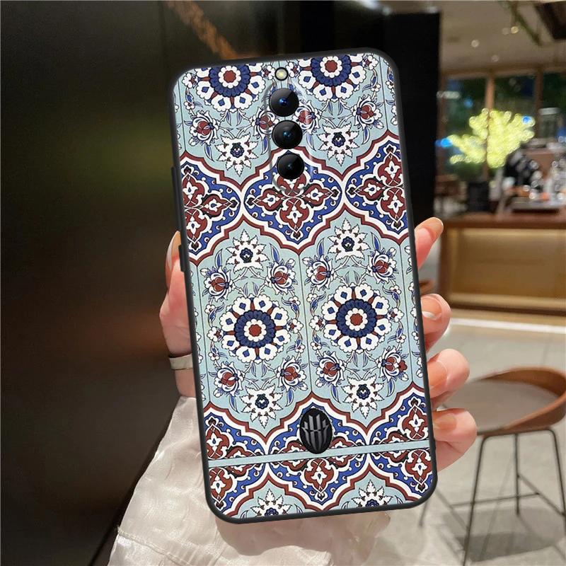 Чехол с марокканским узором для ZTE Nubia Red Magic 8S 8 9 Pro Plus Red Magic 6 7 Pro 6S 7S Pro 5G 5S 6R Funda