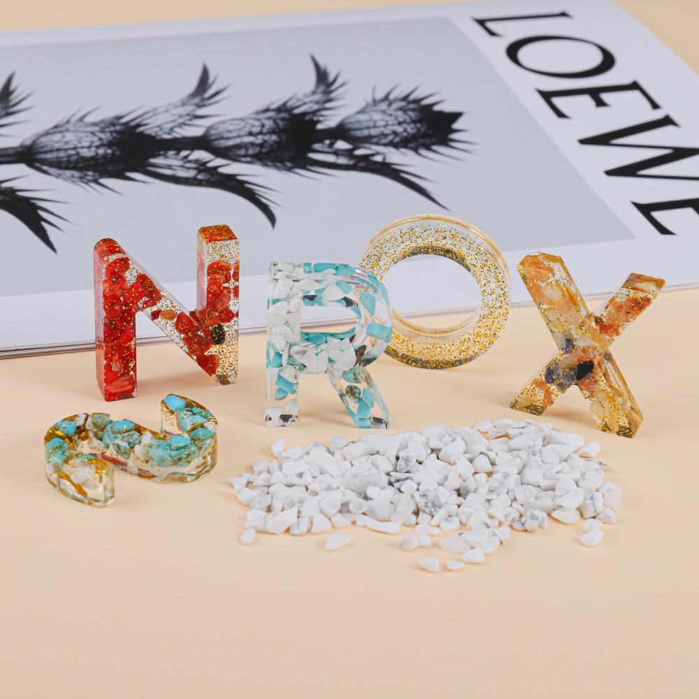 20g/Lot Natural Crystal Decorative Filler Irregular Quartz Stone For DIY Epoxy Resin Mold Beautification Embellishment Making
