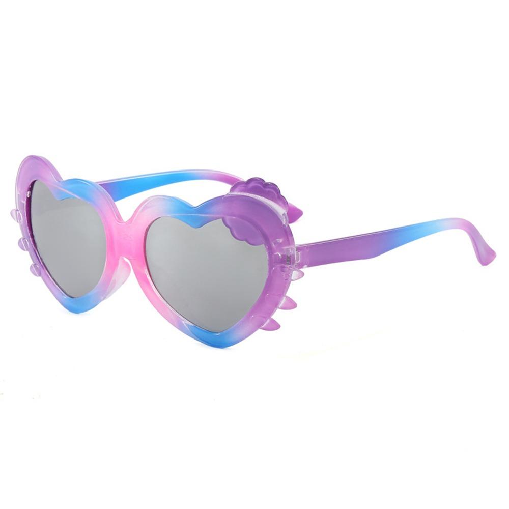 Heart Shape Kids Sunglasses Colorful Travel Goggle Fashion Children Eyewear Toddler