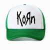 Korn Музыкальный Концерт Рок-группа Мировое турне Бейсболка Унисекс Винтажная Металл Готика Папа Летняя Сетчатая Дышащая Кепка Тракер