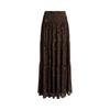 Lauren Ralph Lauren Paisley Georgette Tiered Maxi Skirt Wmlrskts6h20322001