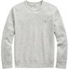Polo Ralph Lauren Однотонный с вышивкой логотипа пони, с круглым вырезом, с длинными рукавами, мужской свитшот, серый MNPOKNI16821237-020
