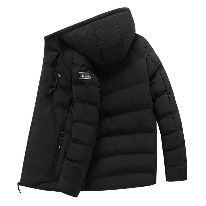 Унисекс USB худи с подогревом - Однотонное, Интеллектуальный контроль температуры для осени/зимы