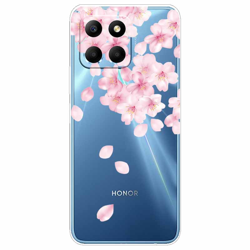 Чехол для Honor X6 HonorX6S Прозрачный Мягкий ТПУ силиконовый Чехол для телефона Для Huawei Honor X6S 2022 Чехол 6.5 Дюйма VNE-LX1 Прозрачный Funda