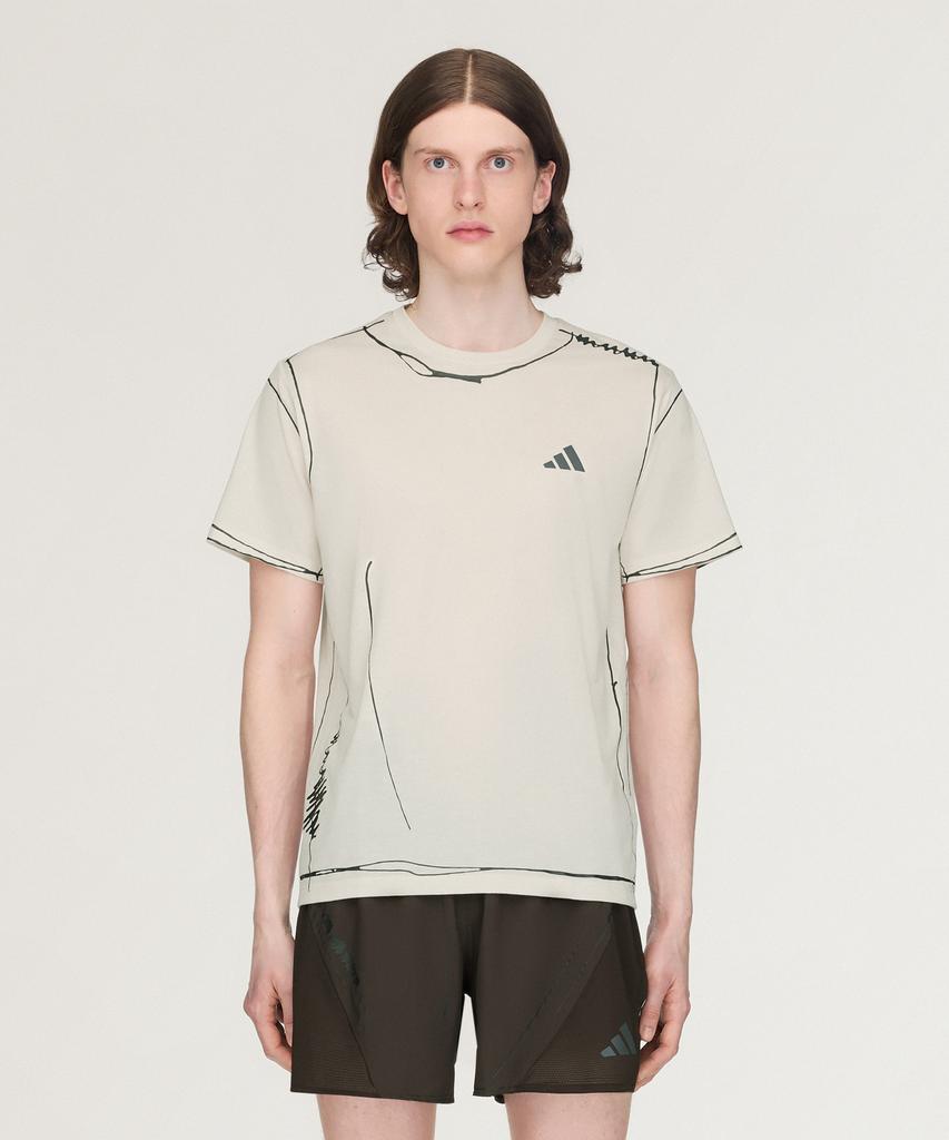 adidas Adi365 Песня Для Немого Бег Объединение Фит Футболка Kq7840
