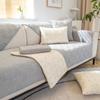 Abraded Fabric Sofa Cushion, Universal Seat Cushion Cover Cloth For All Seasons, Simple And Modern Non-Slip Seat Cushion, Sofa Cover Towel