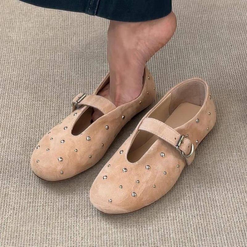 Летние брендовые туфли Мэри Джейн для женщин, модные замшевые классические ретро коричневые повседневные туфли с мягкой подошвой, удобные женские туфли на плоской подошве