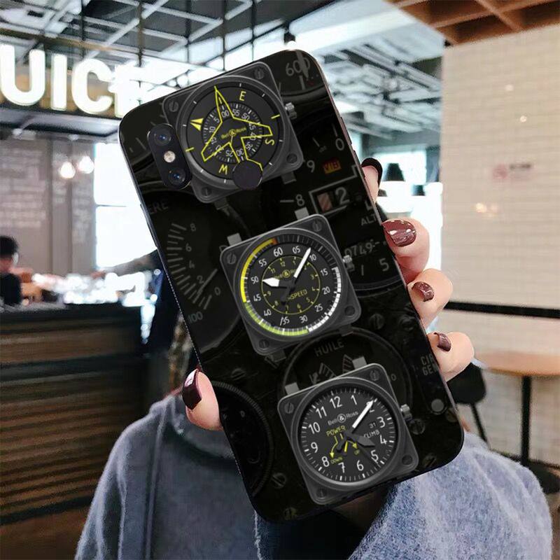 Aviation Aeroplane Helicopter cockpit Instrument Phone Case for Xiaomi mi 5 6 8 9 10 lite pro SE Mix 2s 3 F1 Max2 3