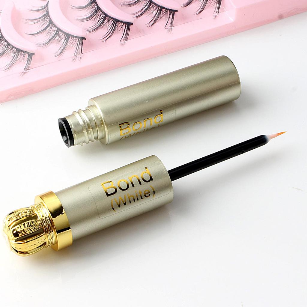 Waterproof, Long-Lasting, Gentle False Eyelash Glue: Non-Irritating, Easy Removal, Strong Hold