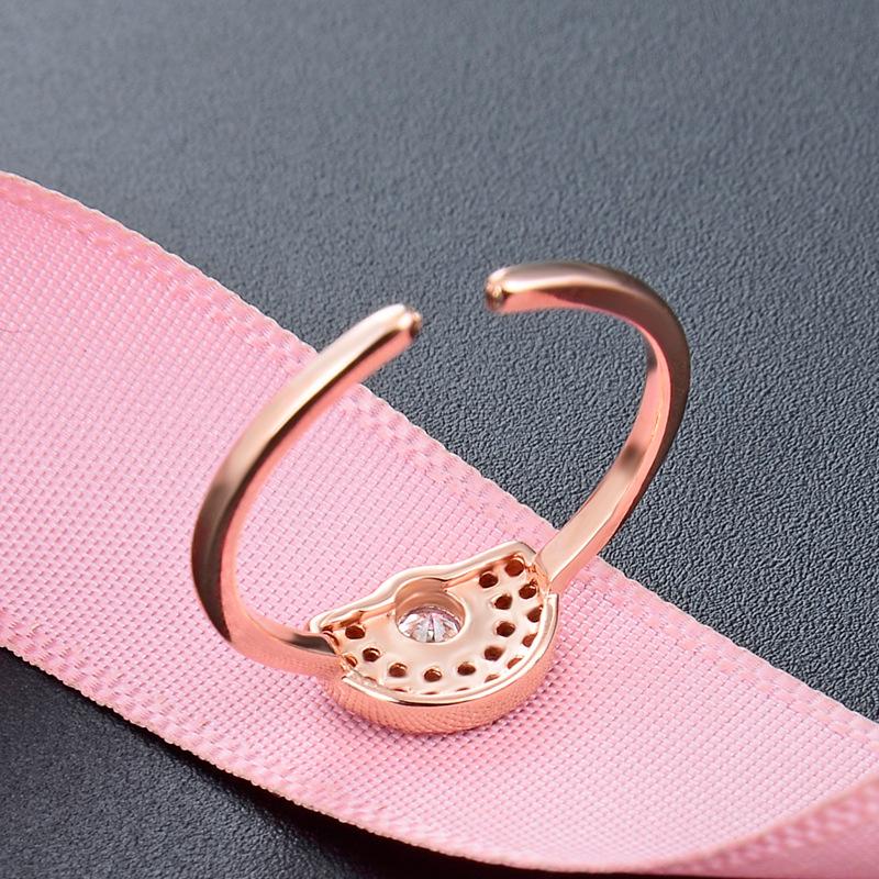 Классическое кольцо Lindon из стерлингового серебра 925 пробы с цирконом, женские ювелирные изделия, свадебный подарок для вечеринки