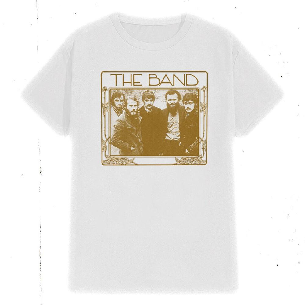 НОВИНКА The Band Rock Band Хлопок Белый S-5XL Футболка BT552 Унисекс Футболка