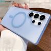 Ultra Thin Matte Clear Hard Magnetic Case For Samsung Galaxy S26 ULTRA S25 FE S24 S21 S22 S23 PLUS Wireless Charge Cover