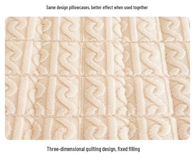 Зимний утолщенный наматрасник из тафты и бархата - Мягкое молочное бархатное постельное белье для общежития, односпальный или двуспальный